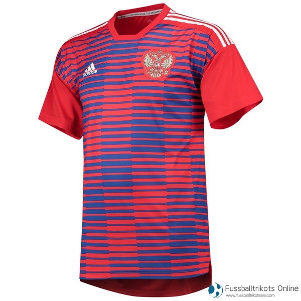 Russland Training Shirts 2018 Rote Blau Fussballtrikots Günstig